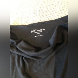 Philosophy black shirt